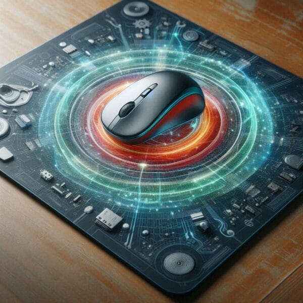 magnetic mouse pad